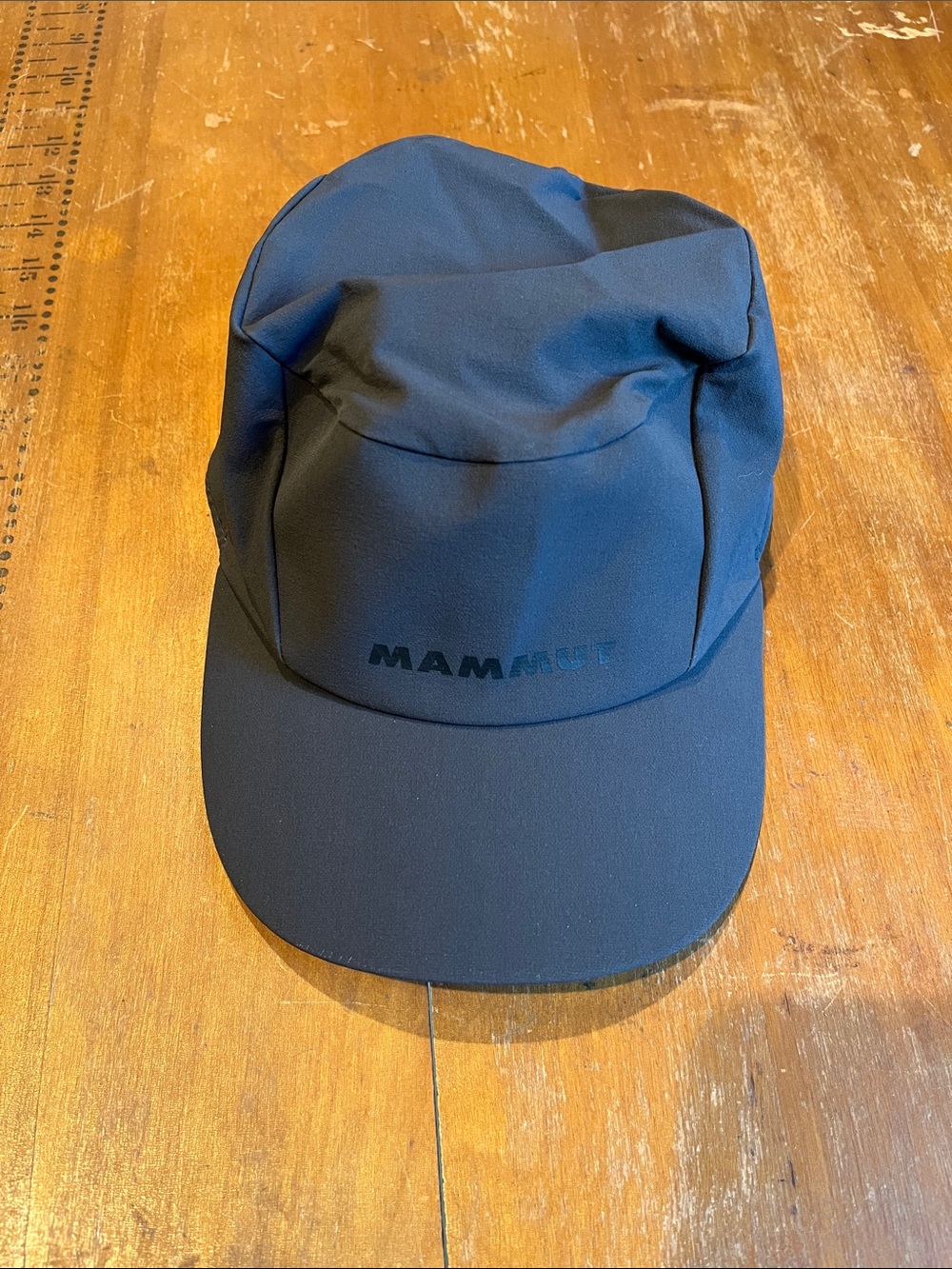 MAMMUT Men's S Charcoal Pokiok Ventilated Cap Hat Soft Shell Military Wind Stop
